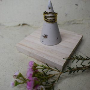 Spiral Symphony Adjustable Ring