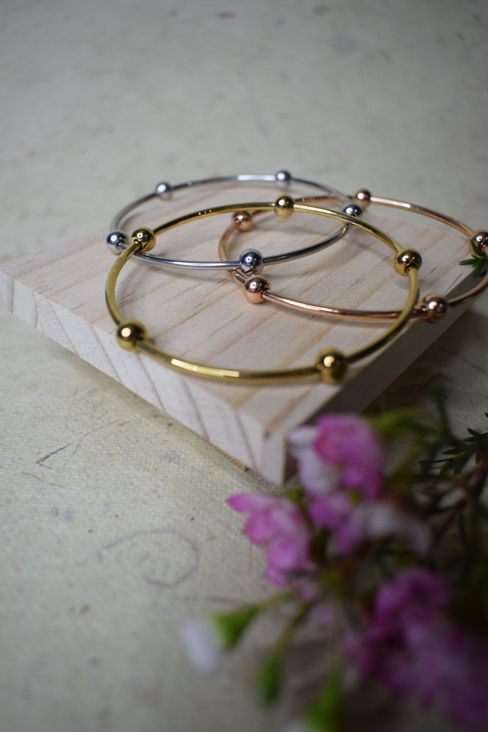 Three Is a Pair Bangle